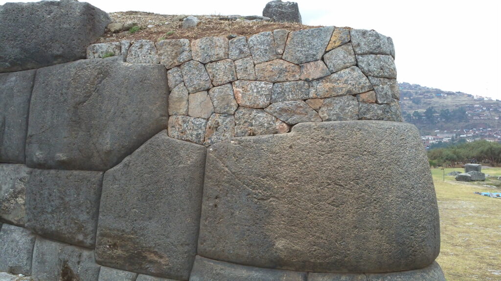 Tightly fit Incan stones.