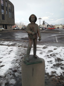 Fisherboy Statue at HOF